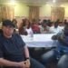 Photo of the Founder of OAIDC at a two day training programme on Complaints and Feedback Mechanisms (CFM) for stakeholders in Internally Displaced Persons (IDP) camps across the state